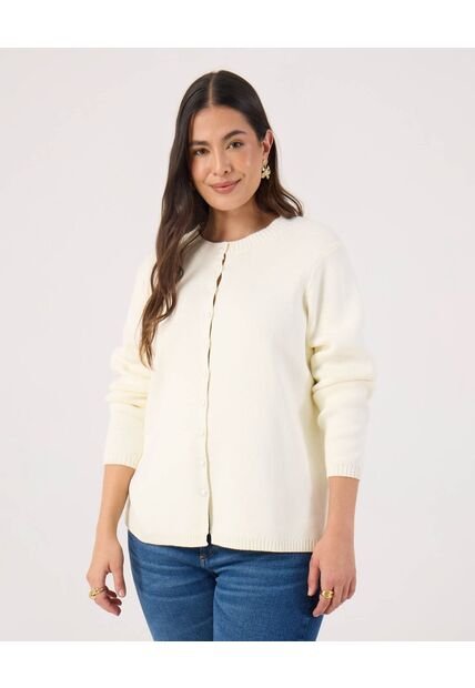 Saco Para Mujer Abierto Color Crema Marca Patprimo #14330228