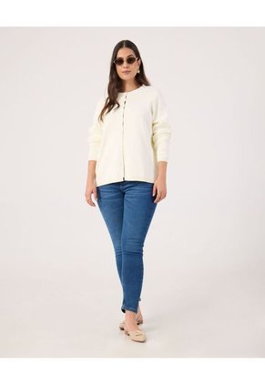 Saco Para Mujer Abierto Color Crema Marca Patprimo #14330228