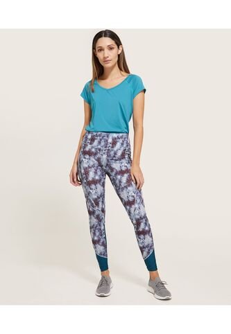 Leggins Para Mujer Largo Color Azul  Marca Patprimo #30230623 Patprimo