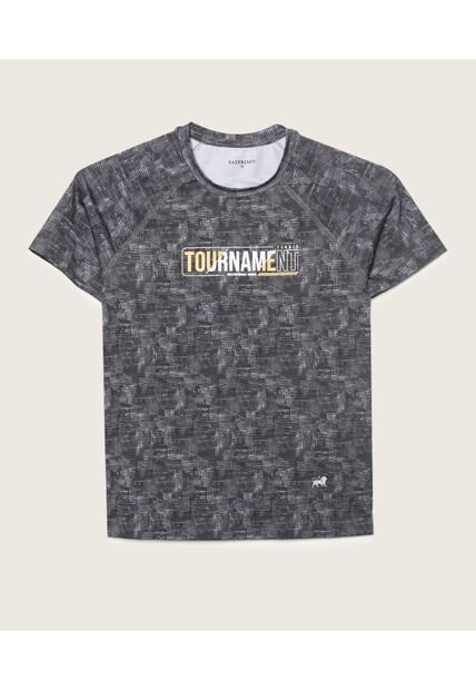 Camiseta Para Niño Manga Corta Color Negro Marca Patprimo #66090298