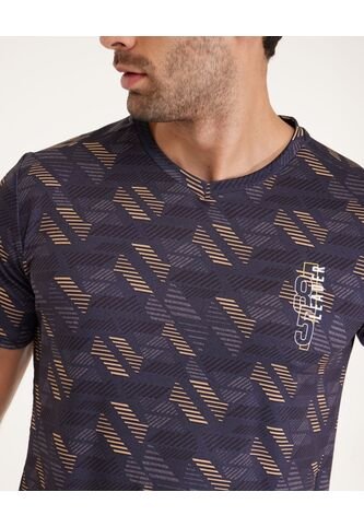 Camiseta Para Hombre Manga Corta Color Azul  Marca Patprimo #44090780 Patprimo