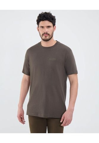 Camiseta Para Hombre Manga Corta Cuello Redondo Color Verde Marca Patprimo #44090939 Patprimo