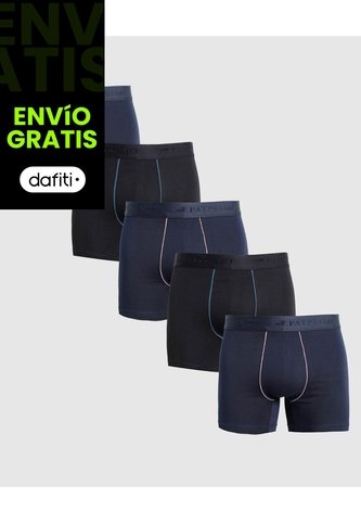 Boxer X5 Para Hombre Filete Medio Color Surtido Marca Patprimo #44000562 Patprimo