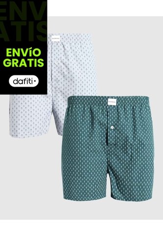 Pack X 2 Boxer Amplios Estampados X2 Para Hombre Surtido Patprimo Patprimo