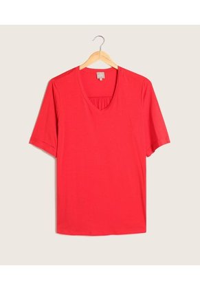 Camiseta Para Mujer Manga Corta Color Rosa Marca Patprimo #30093149