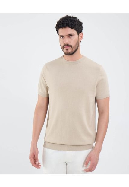 Saco Para Hombre Cuello Redondo Color Beige Marca Patprimo #44330224
