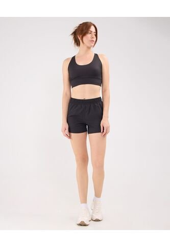 Short Unicolor  Para Mujer Negro Patprimo Patprimo