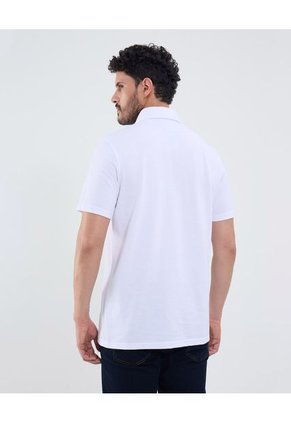 Polo Para Hombre Cuello Maquina Con Bolsillo Color Blanco Marca Patprimo #44112699