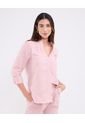 Blusa Para Mujer Manga Larga Color Rosa Marca Patprimo #30123495 de Patprimo