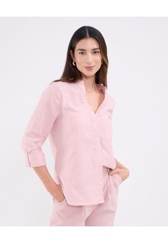 Blusa Para Mujer Manga Larga Color Rosa Marca Patprimo #30123495 Patprimo