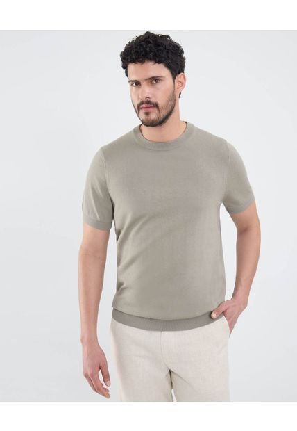 Saco Para Hombre Cuello Redondo Color Verde Marca Patprimo #44330224