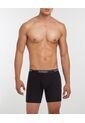 Boxer  Con Bragueta Funcional En Lycra-Algodón X1 Para Hombre Negro Patprimo de Patprimo