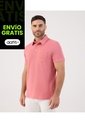 Polo Con Bolsillo   Para Hombre Rosa Patprimo de Patprimo