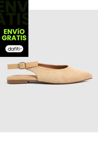 Zapato Para Mujer Estilo Destalonado  Para Mujer Café Patprimo Patprimo