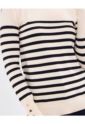 Saco Para Mujer Cuello Redondo Color Crema Marca Patprimo #30330634