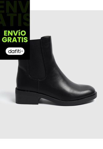 Botas Clásicas De Caña Media   Para Mujer Negro Patprimo Patprimo