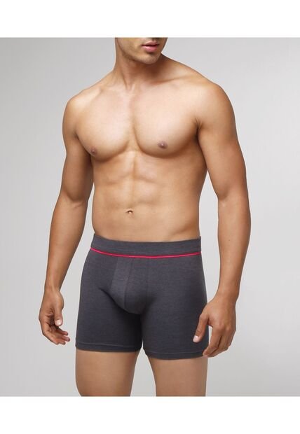 Boxer  En Lycra-Algodón X1 Para Hombre Negro Patprimo