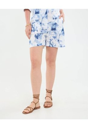 Bermuda Para Mujer Regular Corto Color Azul Marca Patprimo #30100380