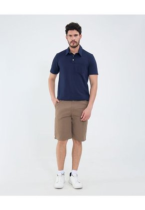 Polo Para Hombre Cuello Maquina Con Bolsillo Color Azul Marca Patprimo #44112699