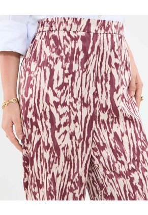 Pantalón Para Mujer Moda Color Vino Marca Patprimo #30071993