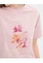 Camiseta Para Mujer Manga Corta Cuello Redondo Color Rosa Marca Patprimo #30093712 de Patprimo
