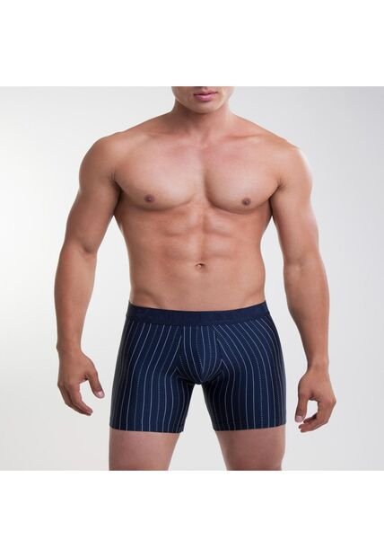 Boxer  Estampados En Microfibra  X1 Para Hombre Azul Patprimo