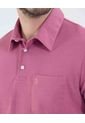 Polo Para Hombre Cuello Maquina Con Bolsillo Color Vino Marca Patprimo #44112699 de Patprimo