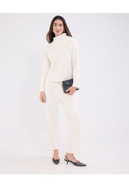 Pantalón Para Mujer Moda Color Crema Marca Patprimo #30072026