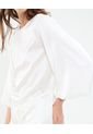 Blusa Para Mujer Manga Larga Color Blanco Marca Patprimo #30123541 de Patprimo