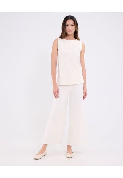 Pantalón Para Mujer Moda Color Blanco Marca Patprimo #30072005