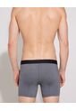 Boxer Unicolor Con Elástico En Contraste En Lycra-Algodón X1 Para Hombre Gris Patprimo de Patprimo