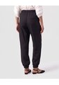 Pantalón De Mujer Con Pinzas Y Tobillo Ajustado  Para Mujer Negro Patprimo de Patprimo