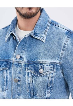 Chaqueta Para Hombre Trucker Color Azul Marca Patprimo #44080331