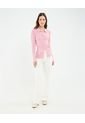 Saco Para Mujer Cardigan Color Rosa Marca Patprimo #30330626 de Patprimo