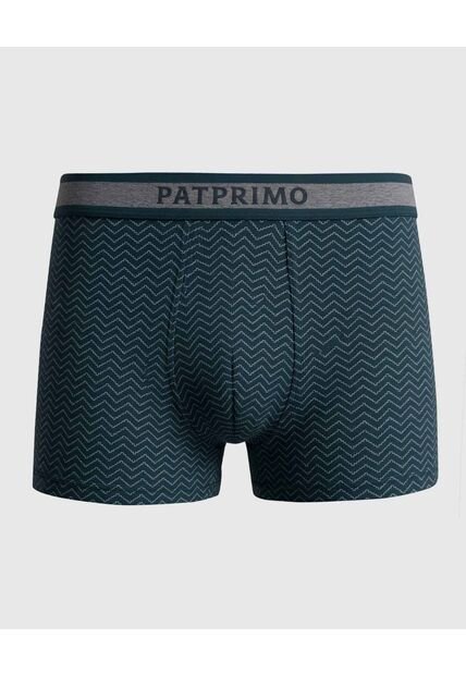 Bóxer Trunk Con Elástico Contramarcado X1 Para Hombre Verde Patprimo