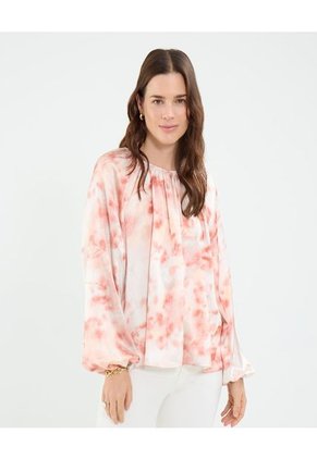 Blusa Para Mujer Manga Larga Color Rosa Marca Patprimo #30123507