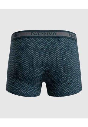 Bóxer Trunk Con Elástico Contramarcado X1 Para Hombre Verde Patprimo