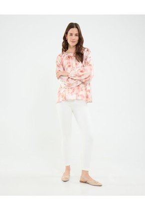 Blusa Para Mujer Manga Larga Color Rosa Marca Patprimo #30123507