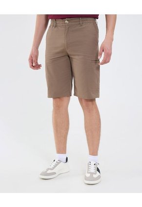 Bermuda Para Hombre Jogger Largo Color Café Marca Patprimo #44100512