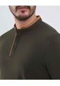 Polo Para Hombre Cuello Mao Sin Bolsillo Color Verde Marca Patprimo #44112738 de Patprimo