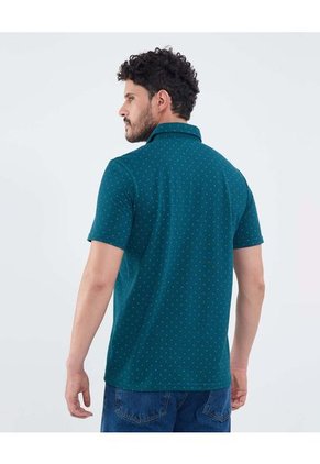 Polo Para Hombre Cuello Maquina Con Bolsillo Color Verde Marca Patprimo #44112736