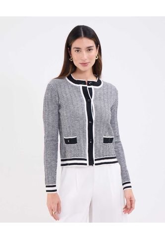 Saco Para Mujer Cuello Redondo Color Negro Marca Patprimo #30330618 Patprimo