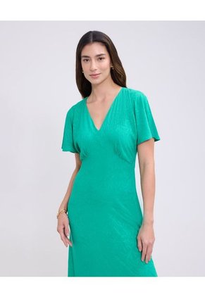 Vestido Para Mujer M/C Largo Color Verde Marca Patprimo #30171031