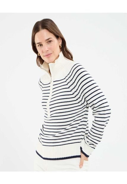Saco Para Mujer Cuello V Color Blanco Marca Patprimo #30330631