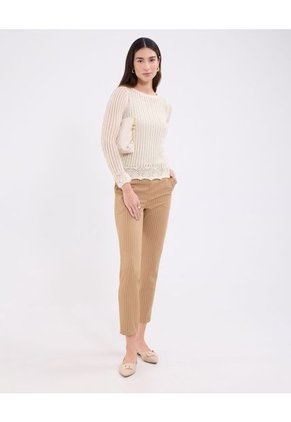 Pantalón Para Mujer Moda Color Café Marca Patprimo #30071982