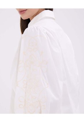 Camisa Para Mujer Manga Larga Color Blanco Marca Patprimo #30010712