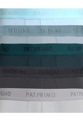 Pack X5 Bóxer Ajustado Con Elástico  X5 Para Hombre Surtido Patprimo