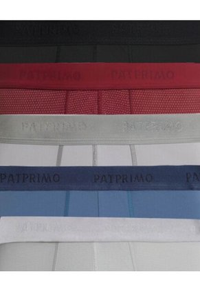 Pack X5 Bóxer Ajustado Con Elástico  X5 Para Hombre Surtido Patprimo