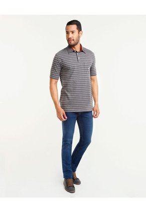 Polo Para Hombre Cuello Maquina Con Bolsillo Color Negro Marca Patprimo #44111106