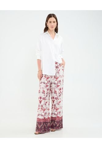 Pantalón Para Mujer Moda Color Blanco Marca Patprimo #30072021 Patprimo